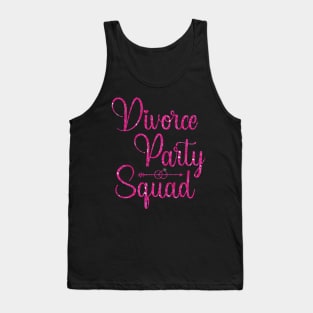 Divorce Party Squad Tee End Of Marriage Divorcement Ex Wife Tank Top